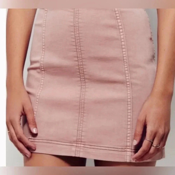 Free People, Modern Femme, desert rose/blush pink, zip back, size 12 - Picture 1 of 11